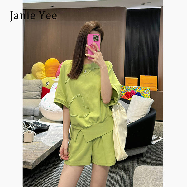 24A0221 Green sweater set